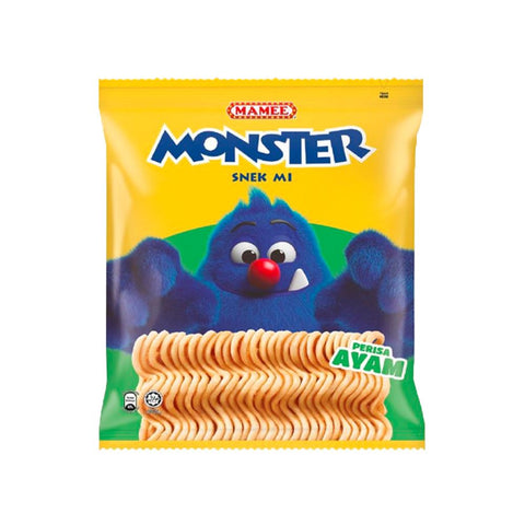 Mamee Monster Noodle Snacks Chicken  8 x 25g