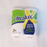 Ultralux White Paper Towels- 2 Pack