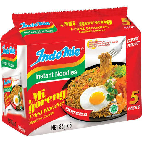 Indomie Instant Noodles 5 Pack x 85gm Mi Goreng