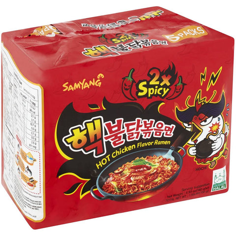 Samyang Ramen Hot Chicken 2x Spicy 5 Pack
