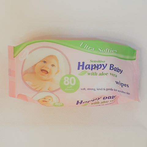High Quality Ultra Softies Baby Wipes- 80 Pack