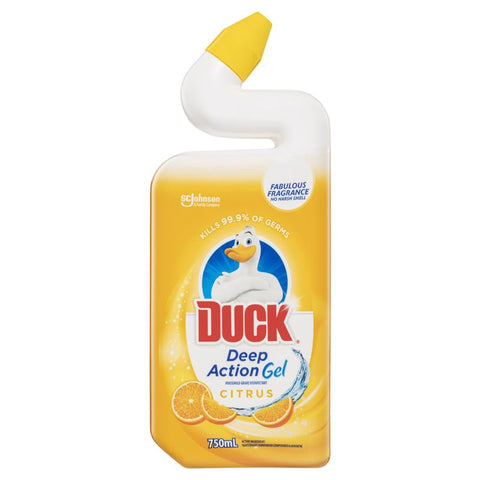 Duck Deep Action Gel Toilet Cleaner Citrus 750 ml